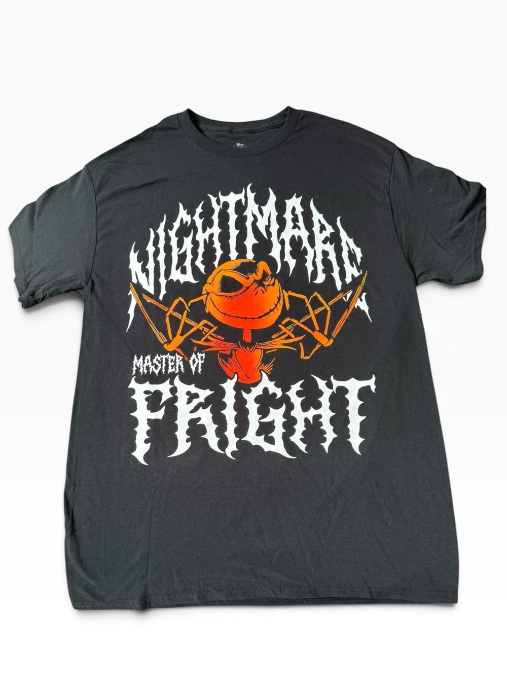 Disney Nightmare Before Christmas Jack Skellington Master of Fright Tee Unisex M